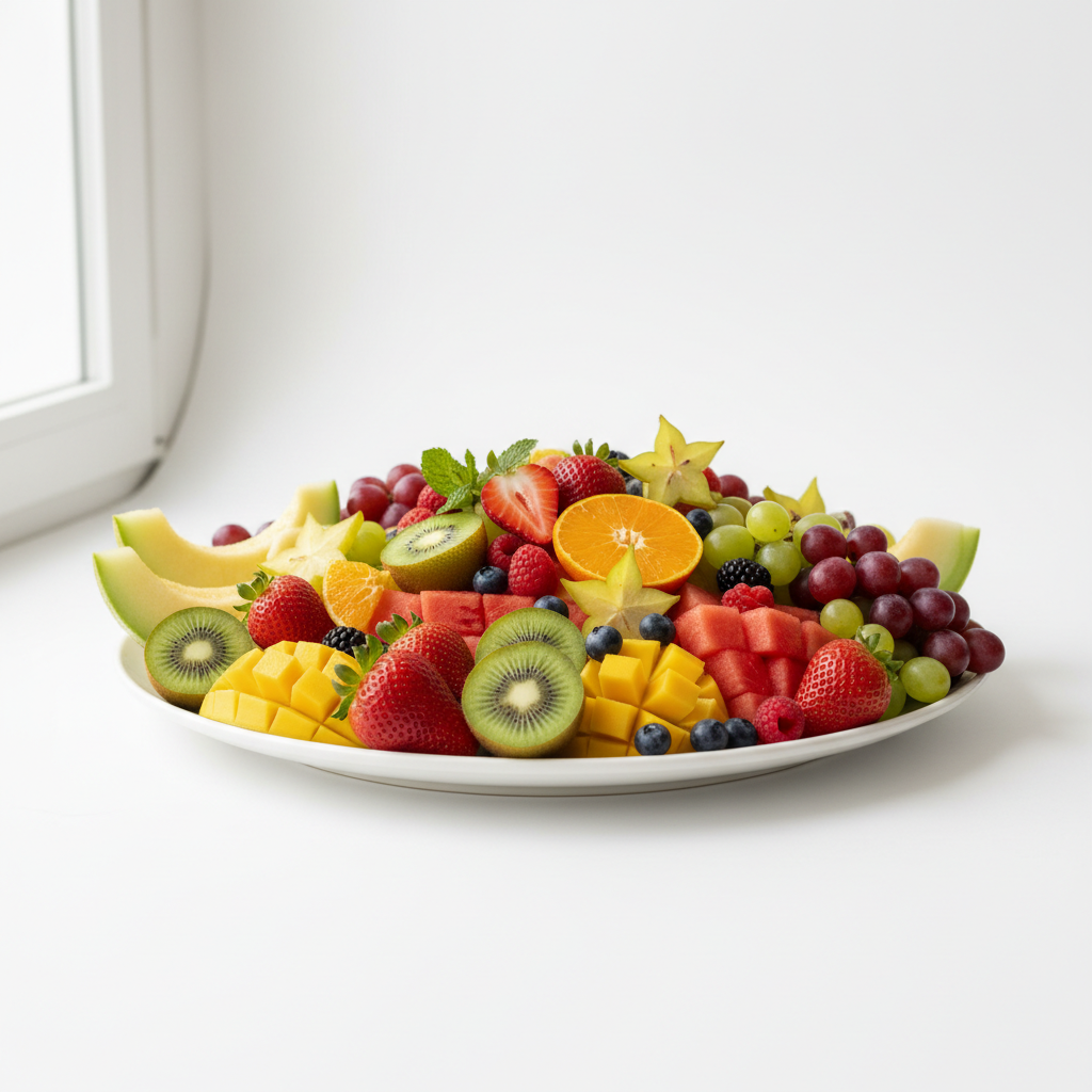מארז פירות חתוכים גדול